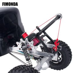 Serviert/Winch Double Stent Rescue Truck/Tow Truck Crane Arm Wrecker Kit für 1/10 RC Crawler SCX10 TRX4 Capra LCG Chassis Tools