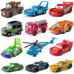 Cars McQueen Pixar Cars 3 Lightning McQueen Spielzeug Mater Modellkollektion 1:55 Druckguss-Fahrzeuge Legierung Auto Spielzeug für Kinder Geschenke