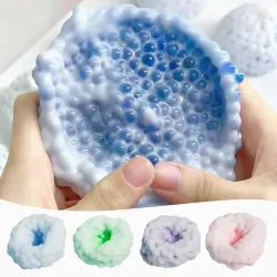 Crunchy Squishies Stressball Fidgets Spielzeug Handgefertigtes Kunsthandwerk Stress-Angst-Reliefbälle Quetschspielzeug für Kinder als Geschenk