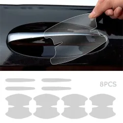 Universal Auto Türgriff Anti-scratch Schutz Aufkleber Klar Unsichtbare Auto Tür Handgelenk Farbe Schutz Film Aufkleber