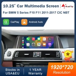 10,25 1920*720 Multimedia Display Für BMW 5er F10 F11 2011-2017 CIC NBT Touchscreen Drahtlose Carplay android auto