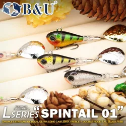 B&U 6/10/14g Schwanzspinner Angelköder Süßwasser-Hartköder Metall-Löffelblatt für Barsch Hecht Zander Angeln