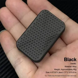 1 EDC Fidget Slider Rotierende Anti-Druck-Metallseife Sensorisches Spielzeug Addah Focal Tischspielzeug Weicher magnetischer Slider