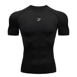 Männer Lauf Kompression T-shirt Kurzarm Sport Tees Gym Fitness Sport Shirts Männlichen Jogging Trainingsanzug Homme Athletisch Shirt Tops