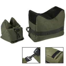 Taktische Waffenstütztasche, Outdoor-Schießsack, ungefüllter Sandbeutel, Vorder- und Rückwaffen-Tasche, Airsoft-Jagdzubehör