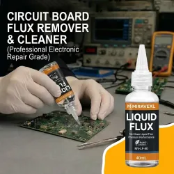 40mL No-Clean Flüssigflussmittel für Lötarbeiten, Elektronik-Reparatur, PCB, BGA, SMT-Schweißen, Bleifrei, Premium-Leistung MIRAVEXL MV-LF-40
