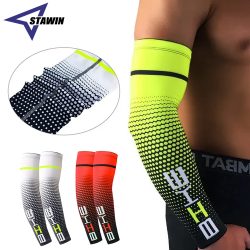 1 Paar Unisex Radfahren Laufen Sport Ärmel Arm Kühlung Ärmel UV Sonnenschutz Manschettenabdeckung Schützende elastische Armstulpen Neu