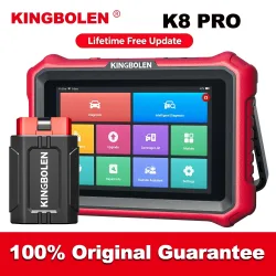 ?Kostenloses Update?2026 Neues Kingbolen K8 Pro Auto-Diagnosegerät Vollsystem-Scanner Canfd Doip 34+ Resets ECU-Codierung Aktive Tests