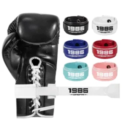 Selbstklebender Riemen für Boxhandschuhe, Schnürkonverter, Sport, Kampfsport, Kickboxen, Erwachsene, festes Handgelenk, Hilfshandschuh, Schnürung