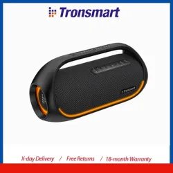 Tronsmart Bang Bluetooth-Lautsprecher 60W Outdoor-Partylautsprecher mit Hi-Res Audio, starkem Bass, App-Steuerung, tragbarem Griff