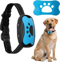 Haustier Hund Anti Bellen Gerät USB Aufladbare Hunde Training Kragen Ultraschall Stoppen Bellen Vibration Anti Bellen Kragen