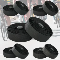 Anerte Rennrad-Lenkerband Ultraleichtes Lenkerband EVA+PU Weiches Anti-Vibrations-Umwicklungsband Langlebiges Lenkerband Fahrradzubehör