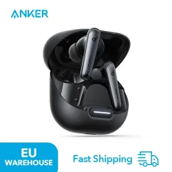 Anker, Soundcore by Anker Liberty 4 NC Wireless Earbuds, 98.5% Noise Reduction, Adaptive Noise Cancelling to Ears and Environment, Hi-Res Sound, 50H Battery, Wireless Charging, Bluetooth 5.3