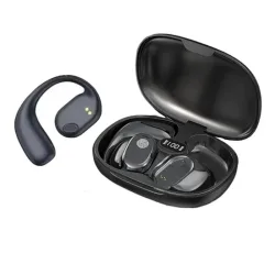 undefined, Kabellose Knochenleitungs-Kopfhörer Bluetooth 5.3 Wasserdichte Sport-Ohrhörer Lange Akkulaufzeit HiFi-Stereo Anruf-Geräuschunterdrückung