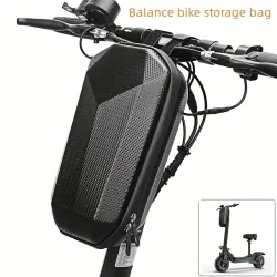 NONE, Hartschalen-Tasche für Elektroroller, Vordertasche, Faltrad, Balance-Bike-Hängetasche Zubehör, Lenkertasche, Aufbewahrungstasche, Motorrad