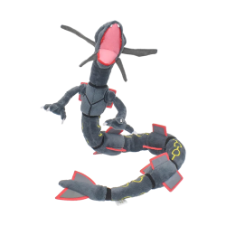 Glänzende Rayquaza-Plüschtiere, Stofftier-Spiel als Sammlergeschenk, weiche Plüschtiere, niedliche Cartoon-Figur, Schwarz, 30,5 cm