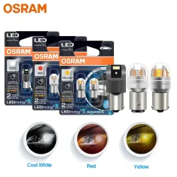 Osram, OSRAM Upgrade LED-Signalleuchte S25 P21W PY21W P21/5W LEDriving SL Advance 1156 1157 LED Auto Nebelscheinwerfer Bremsposition Bremsleuchte 2X