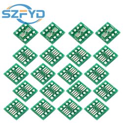 20/50/100 Stück SMD zu DIP Adapter Konverter SOP8 SSOP8 TSSOP8 Adapter Board Modul Adapter Platte 0,65 mm 1,27 mm