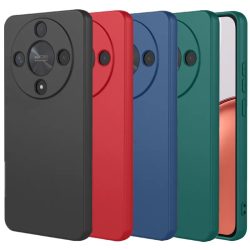 Flexible Flüssigsilikon-TPU-Hülle für Honor Magic 8 Lite Magic8 Pro X9d 5G Schutzhülle Rückenschale Fundas Coque Capa