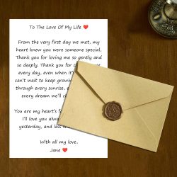 DIY individuelle Briefe und Umschläge zum Valentinstag, Briefe zum Segen eines Freundes, Drucken von Firmendokumenten und Postbriefen
