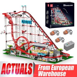 Mould King 11014 Kreatives Baustein-Set Motorisierte Achterbahn-Modell Spielzeug Kompatibel mit 10303 Set Kinder Weihnachtsgeschenk
