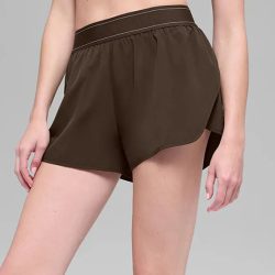 Yoga-Shorts ? Lässige, lockere Damen-Sportbekleidung, Anti-Exposition, weich, atmungsaktiv, kurzer Rock mit hoher Taille, atmungsaktiv, schnell trocknend