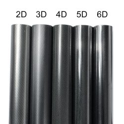 2D 3D 4D 5D 6D Glanz Carbon Faser Vinyl Wrap Film Air Release Wasserdichte Sonnencreme Fit Für Auto Motorrad Laptop telefon Abdeckung DIY