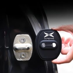Für Xpeng G9 G6 P7 + P5 MONA M03 Türschlossabdeckung Modifizierter Stoßdämpfer Türschloss-Schutzabdeckung Auto-Zubehör Werkzeuge