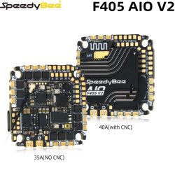 SpeedyBee F405 AIO V2 35A 40A Blue-jay 25,5x25,5 3-6S Flugsteuerung und ESC Integrierter Modellflugzeug-Controller