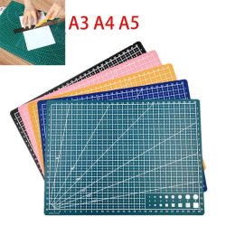 A3 A4 A5 PVC Schneidematte Werkbank Patchwork Cut Pad Nähen Manuelle DIY Messer Gravur Leder Schneidebrett Seite Unterlage