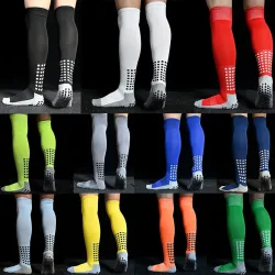 Neue Lange Fußball Socken Silikon Saugnapf Grip Anti Slip Fußball Socken Sport Männer Frauen Baseball Rugby Socken