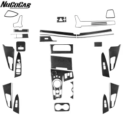 Für Kia Sportage NQ5 2022-2025 Carbon-Faser Instrumententafel Luftauslässe Schaltknauf Aufbewahrungstür Verkleidung Auto-Zubehör Dekorative Aufkleber