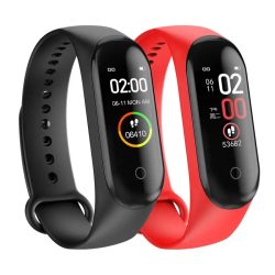 M4 Armband Sport Fitness Schrittzähler Farbe Bildschirm Smart Armband Blutdruck Weg Schritt Zähler Smart Band Uhr