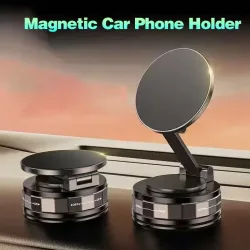 Universelles Design 360 °   Verstellbare Magnetische Auto-Handyhalterung Faltbare Vakuum-Halterung für Auto Schreibtisch Badezimmer