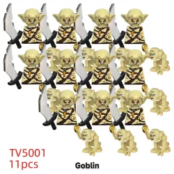 11 stücke Medieval Elf Rohan Soldaten Wache Armee Lotr Action Puppen Mini Bausteine Montage Bausteine MOC kinder Geschenk