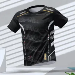 Herren T-Shirts Sport Lauf T-Shirt Herren Schnelltrocknend Atmungsaktiv Kurzarm Rundhals Gym Top Outdoor Workout Herrenbekleidung