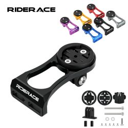 RIDERACE Fahrradcomputerhalter Fahrradlenker Kamerahalterung Radfahren Stoppuhr Tachohalterung für Garmin Edge Bryton CatEye