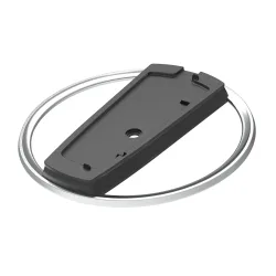 Vertikaler Metallständer für PS5 Slim Konsolenscheibe und Digital mit Schraube, Basisständer-Ersatz für Playstation 5 Slim Konsole
