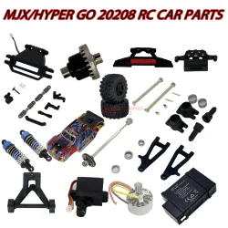 MJX RC Hyper Go 20208 RC Autoteile für modifiziertes Zubehör, Autoschale, Schwingarm, Stoßdämpfer, Antriebswelle, Lenksitz