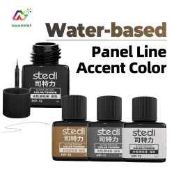 Stedi MP Serie 40g Wetterfeste Acrylfarben Panel Liners für Gunpla Militärmodelle Hobby DIY Bastelmodelle Bausätze