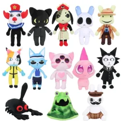 Neues Spiel Tierklinik Plüschtier Anime Horror Tierklinik Anomalie Katze Hund Pinguin Hase Plüschfigur Fans Sammlerstück Geschenk
