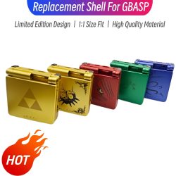 Mehrfarbige DIY-Gehäuseabdeckung für GBA SP, Gehäuse für GBASP, limitierte Auflage, Reparatur-Ersatzgehäuse, Zubehör