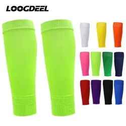 Loogdeel Fußballsocken, Fußball, Hockey, Rugby, Beinmanschette, Waden-Kompressionssocken, atmungsaktive Fußball-Beinmanschetten für Basketball