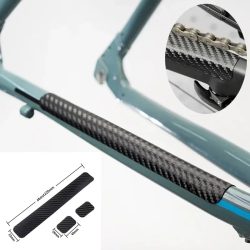 Fahrradkettenschutz Schwarz Radfahren Rahmen Chain Stay Posted Protector Chain Care Guard Cover Fahrradzubehör
