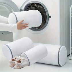 360 °   Vielseitiger Schuh-Wäschebeutel - Langlebiger Netz-Wäschebeutel für Sneaker, Laufschuhe, Socken & BHs mit Reißverschluss