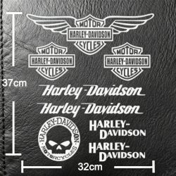 Vinyl Harley Davidson Motorrad Aufkleber Logo Aufkleber