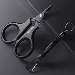 1set Titan Beschichtung Edelstahl Angeln Scissor Zange Cut PE Braid Linie Cutter Plies Karpfen Outdoor Angeln Zubehör Werkzeug