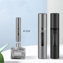 8 ml nachfüllbare Parfümflasche aus Glas mit Sprühduftpumpe, tragbare Reise, leere Kosmetikbehälter, Mini-Spray-Zerstäuberflasche