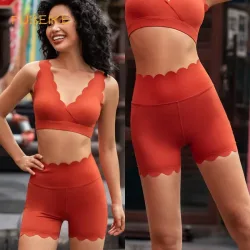 FUBEIKE Frau Kleidung Hohe Taille Elastische Yoga Radfahren Shorts Atmungsaktive Abnehmen Fitness Leggings Quick-Dry Sport Hosen