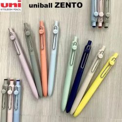 Uniball ZENTO Standard 0,38/0,5 mm Gelschreiber, wasserbasierte, glatte Schreibroller, passend für verschiedene Anlässe, Schreibwaren